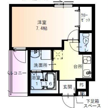 フジパレス出来島Ⅰ番館の物件間取画像